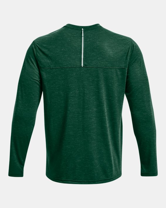 Men's UA Anywhere Long Sleeve in Green image number 5
